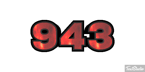 943 Text effect