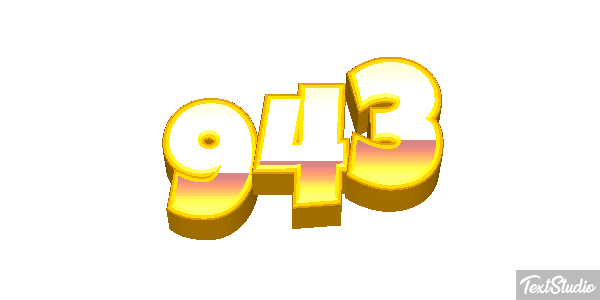 943 Text effect