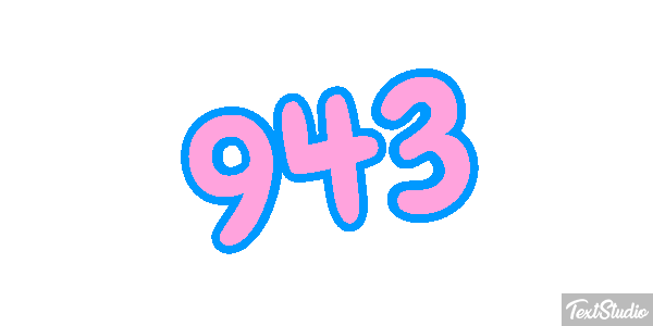 943 Text effect