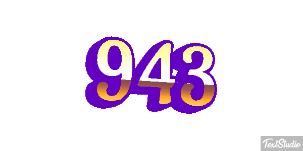 943 Text effect
