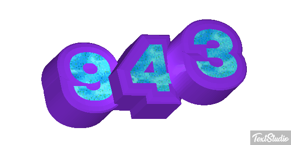 943 Text effect