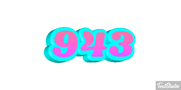 943 Text effect