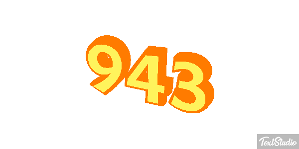 943 Text effect