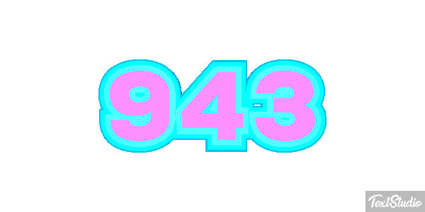 943 Text effect
