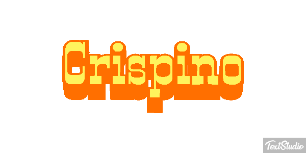 Crispino Effetto testo