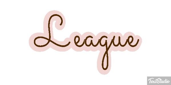 League Text effect
