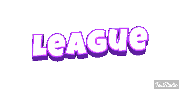 League Text effect
