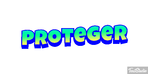Protéger Texteffekt