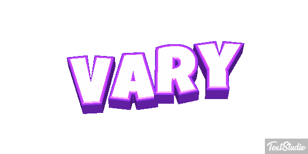 Vary Effetto testo