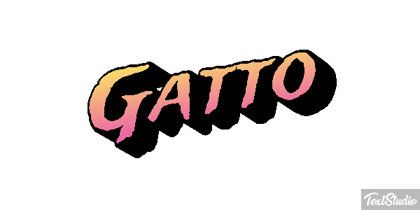 Gatto Efecto de texto