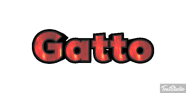 Gatto Efecto de texto