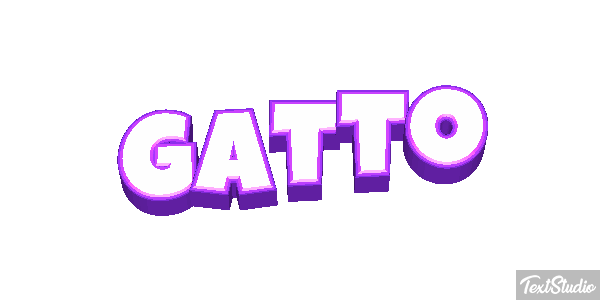 Gatto Efecto de texto