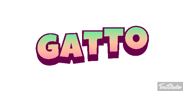 Gatto Efecto de texto