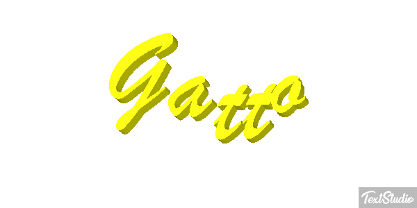 Gatto Efecto de texto
