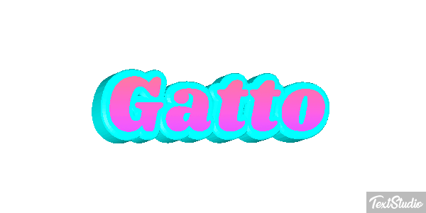 Gatto Efecto de texto