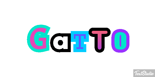 Gatto Efecto de texto