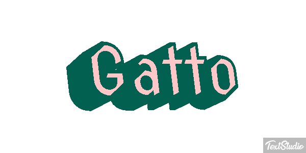 Gatto Efecto de texto
