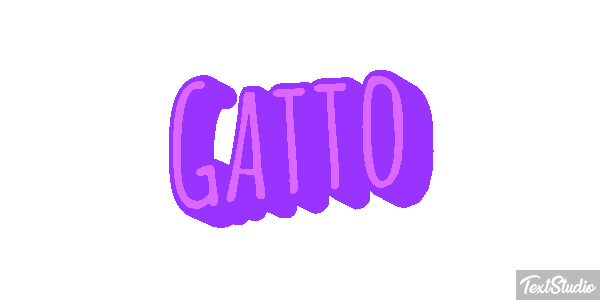 Gatto Efecto de texto