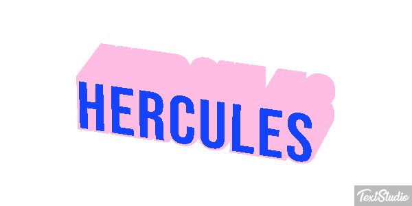Hercules Text effect