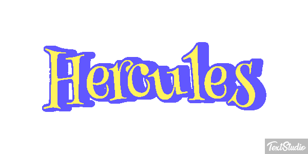 Hercules Text effect