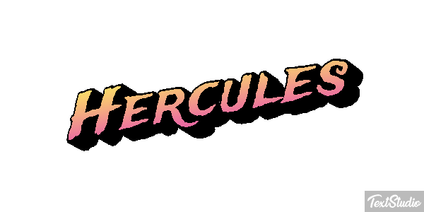 Hercules Text effect