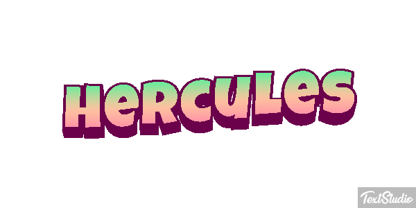 Hercules Text effect