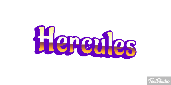 Hercules Text effect