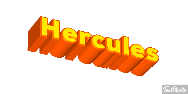 Hercules Text effect
