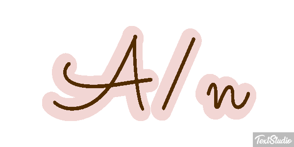 A/n Tekst effect