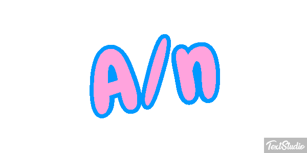 A/n Tekst effect