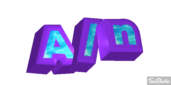 A/n Tekst effect