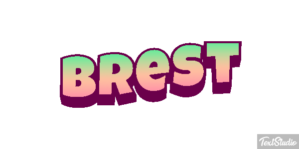 Brest Texteffekt