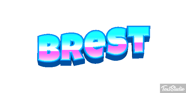 Brest Texteffekt