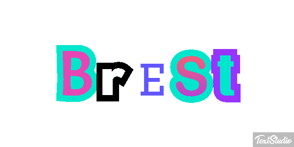 Brest Texteffekt