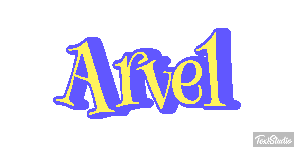 Arvel Texteffekt