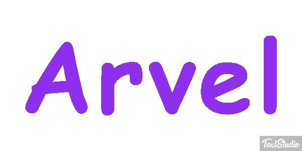 Arvel Texteffekt