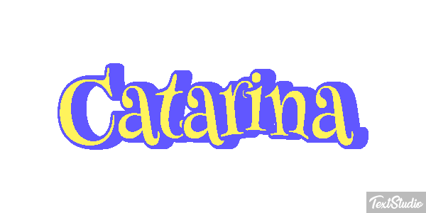 Catarina Efecto de texto
