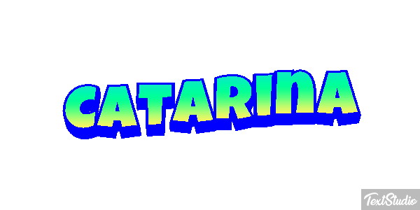 Catarina Efecto de texto