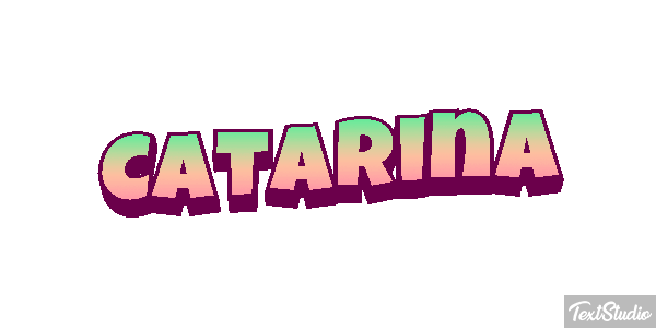 Catarina Efecto de texto