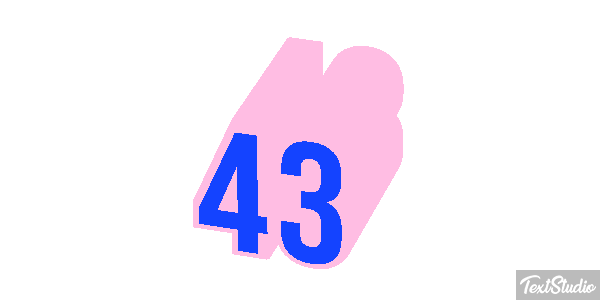 43 Текстовый эффект