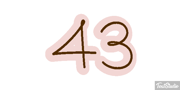 43 Текстовый эффект