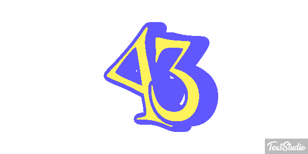 43 Текстовый эффект