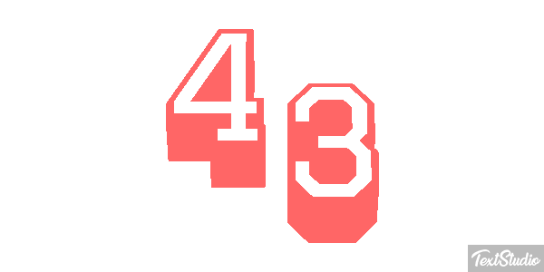 43 Текстовый эффект