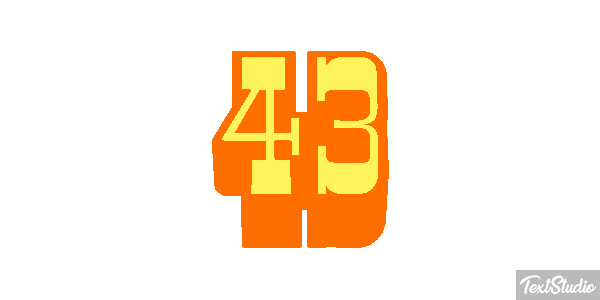 43 Текстовый эффект