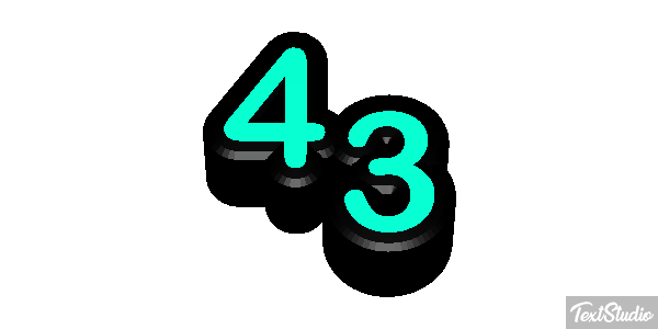 43 Текстовый эффект