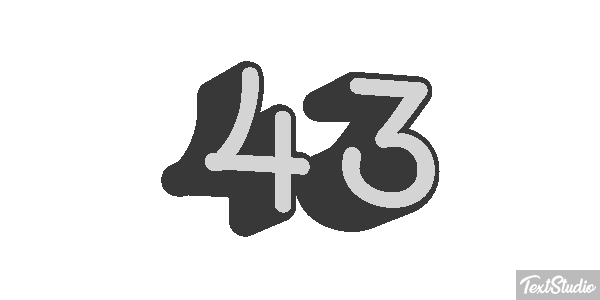 43 Текстовый эффект
