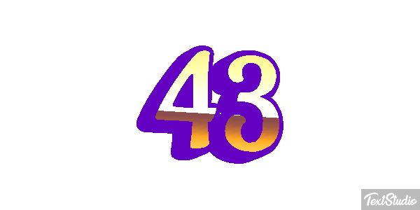 43 Текстовый эффект