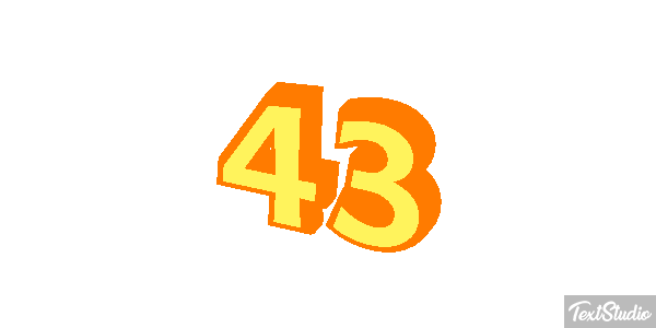 43 Текстовый эффект