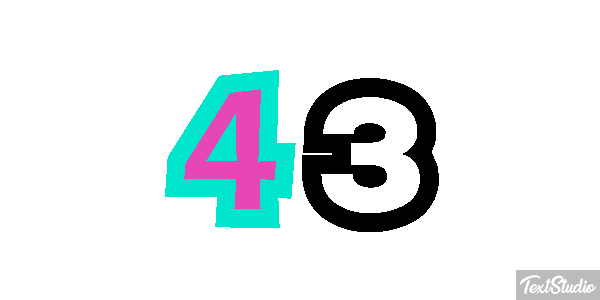 43 Текстовый эффект