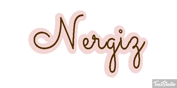 Nergiz Efecto de texto